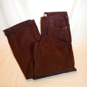 Coldwater Creek Brown Boot Cut Jeans Size 8